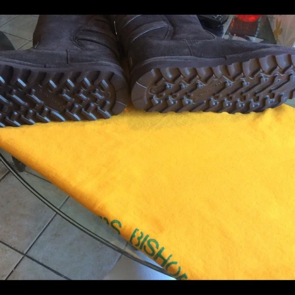 BearPaw Jenna Dark Brown Suede Boots Size 10/41, NWT (NWOB) - Picture 11 of 15